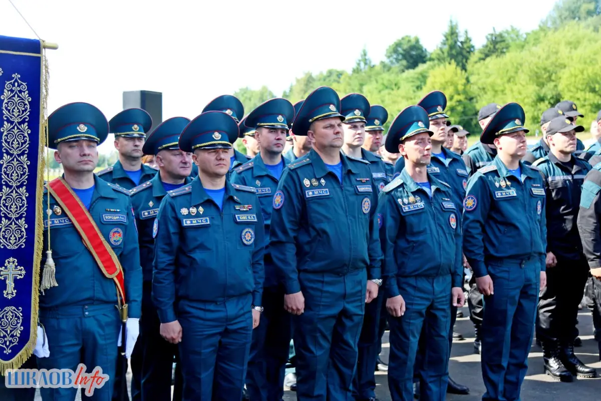Торжественное открытие пожарной аварийно-спасательной части в Александрии